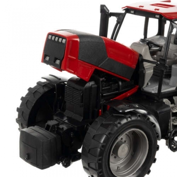 1Mcz SQ1588A Traktor se sklápěcím valníkem červená černá žlutá (red black yellow)