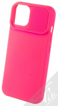 1Mcz CamShield Soft ochranný kryt pro Apple iPhone 14 sytě růžová (hot pink) otevřené