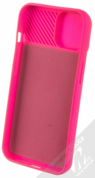 1Mcz CamShield Soft ochranný kryt pro Apple iPhone 14 sytě růžová (hot pink) zepředu