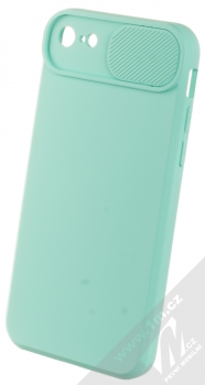 1Mcz CamShield Soft ochranný kryt pro Apple iPhone 7, iPhone 8, iPhone SE (2020), iPhone SE (2022) mátově zelená (mint green) otevřené