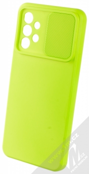 1Mcz CamShield Soft ochranný kryt pro Samsung Galaxy A23, Galaxy A23 5G limetkově zelená (lime green) otevřené