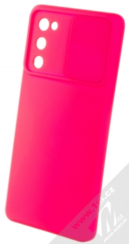 1Mcz CamShield Soft ochranný kryt pro Samsung Galaxy S20 FE, Galaxy S20 FE 5G sytě růžová (hot pink) otevřené