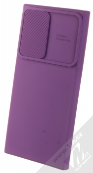 1Mcz CamShield Soft ochranný kryt pro Samsung Galaxy S22 Ultra 5G fialová (violet)