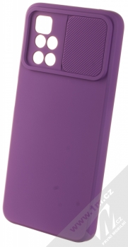 1Mcz CamShield Soft ochranný kryt pro Xiaomi Redmi 10 fialová (violet) otevřené