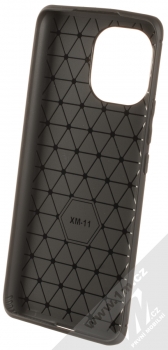 1Mcz Carbon TPU ochranný kryt pro Xiaomi Mi 11 černá (black) zepředu