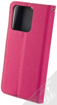 1Mcz Fancy Book flipové pouzdro pro Xiaomi Redmi 10A růžová modrá (pink blue) zezadu