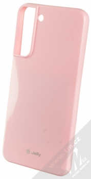 1Mcz Jelly B-Skinny TPU ochranný kryt pro Samsung Galaxy S22 Plus 5G světle růžová (light pink)