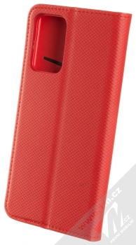 1Mcz Magnet Book Color flipové pouzdro pro Samsung Galaxy A72, Galaxy A72 5G červená (red) zezadu