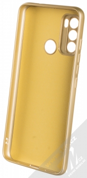 1Mcz Metallic TPU ochranný kryt pro Motorola Moto G60 zlatá (gold) zepředu