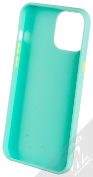 1Mcz Solid TPU ochranný kryt pro Apple iPhone 12 Pro Max mátově zelená (mint green) zepředu