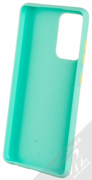 1Mcz Solid TPU ochranný kryt pro Samsung Galaxy A72, Galaxy A72 5G mátově zelená (mint green) zepředu