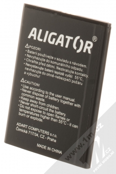 Aligator originální baterie pro Aligator S5540 Duo zezadu