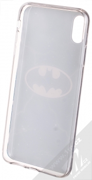 DC Comics Batman 003 TPU ochranný silikonový kryt s motivem pro Apple iPhone XS Max tmavě modrá (dark blue) zepředu