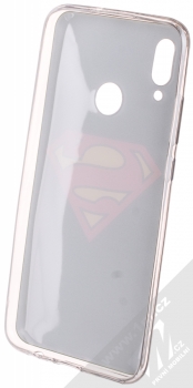 DC Comics Superman 002 TPU ochranný silikonový kryt s motivem pro Huawei P Smart (2019) černá (black) zepředu