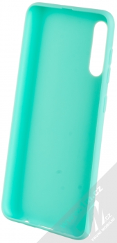 Forcell Jelly Matt Case TPU ochranný silikonový kryt pro Samsung Galaxy A50 mátově zelená (mint green) zepředu