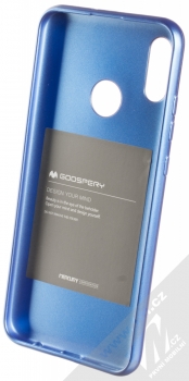 Goospery i-Jelly Case TPU ochranný kryt pro Huawei P Smart (2019) tmavě modrá (metal dark blue) zepředu