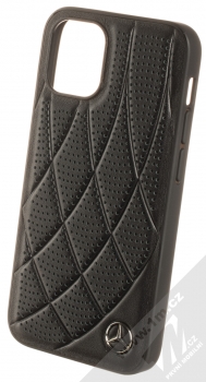 Mercedes Quilted Perforated Bow Line ochranný kryt pro Apple iPhone 12 mini (MEHCP12SDIQBK) černá (black)