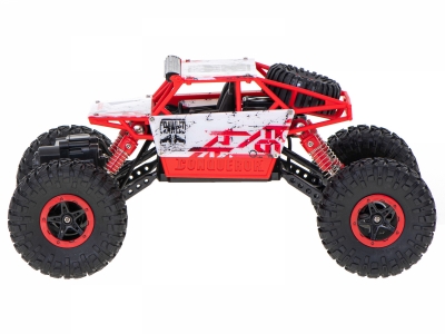 1Mcz HB-P1801 RC Rock Crawler 1:18 4WD 2.4GHz červená bílá (red white)