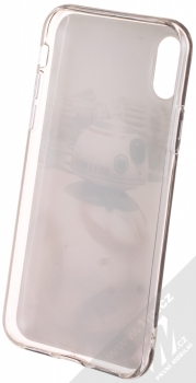 Star Wars BB-8 001 TPU ochranný silikonový kryt s motivem pro Apple iPhone X, iPhone XS bílá (white) zepředu