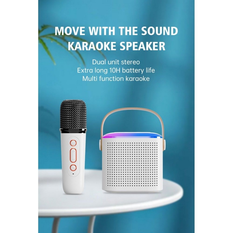 1Mcz WS-Y1 Bluetooth karaoke set mikrofon a reproduktor