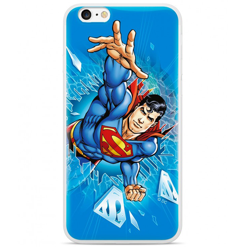 DC Comics Superman 005 TPU ochranný silikonový kryt s motivem pro Apple iPhone X, iPhone XS