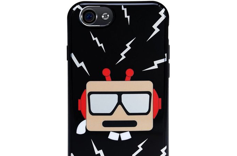 Karl Lagerfeld Robot Karl ochranný kryt s motivem pro Apple iPhone 6, iPhone 6S (KLHCP6BOT)