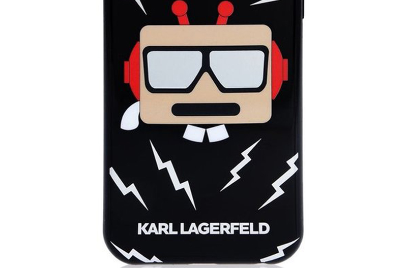 Karl Lagerfeld Robot Karl ochranný kryt s motivem pro Apple iPhone 6, iPhone 6S (KLHCP6BOT)