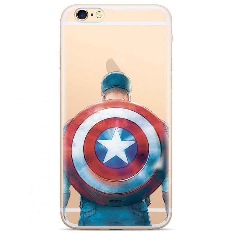 Marvel Kapitán Amerika 002 TPU ochranný silikonový kryt s motivem pro Samsung Galaxy S10