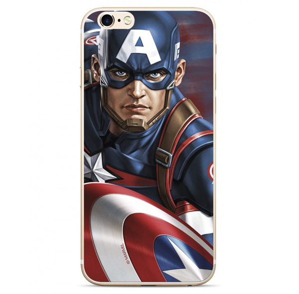 Marvel Kapitán Amerika 022 TPU ochranný silikonový kryt s motivem pro Huawei P30