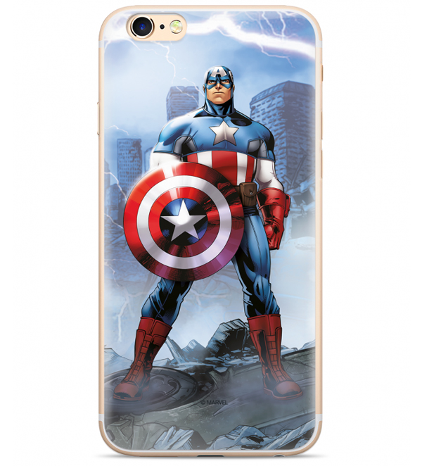 Marvel Kapitán Amerika 003 TPU ochranný silikonový kryt s motivem pro Samsung Galaxy S10