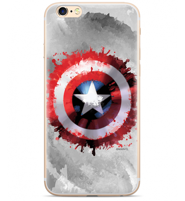 Marvel Kapitán Amerika 019 TPU ochranný silikonový kryt s motivem pro Huawei P30